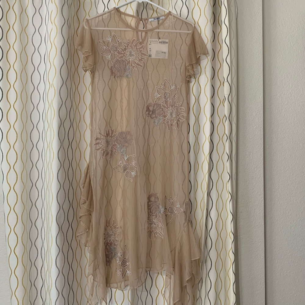 Zara sheer dress